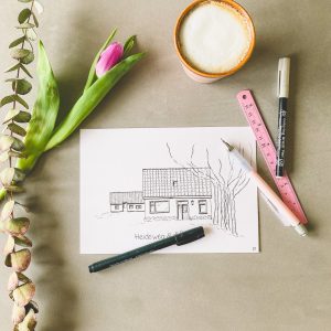 Tekening huis