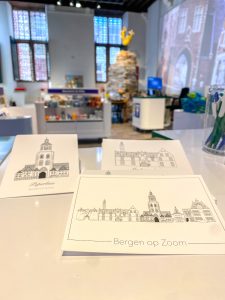 Ansichtkaart BErgen op Zoom